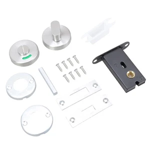 Secure Bathroom Stall Lock with Visible Status Display Simple for Commercial Use - Picture 1 of 8