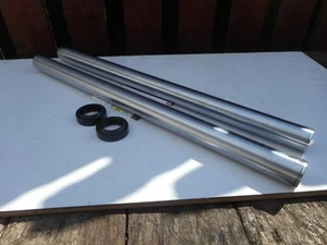 Triumph Fork Stanchion Tubes T120 T150 OIF Conical Hub 97-4007 + Seals UK Made - Picture 1 of 3