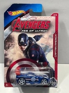 Mattel Hot Wheels marvel Avengers Age of Ultron Captain America Power Rage Car - Picture 1 of 2