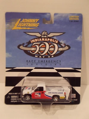 Camión de emergencia Johnny Lightning Chevy Silverado 2000 Indianapolis 500 Race 84th Foto 1 de 4