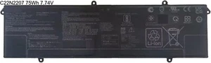 New 75Wh 7.74V Battery C22N2207 For ASUS Vivobook S15 5504VN K5504VN K5504V - Afbeelding 1 van 5