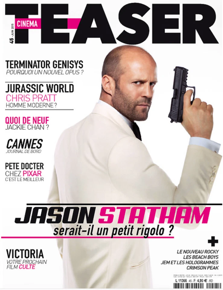 Cinéma Teaser n° 45 ◕ SPY, JASON STATHAM ◕ TERMINATOR GENISYS ◕ NEUF - Photo 1/1