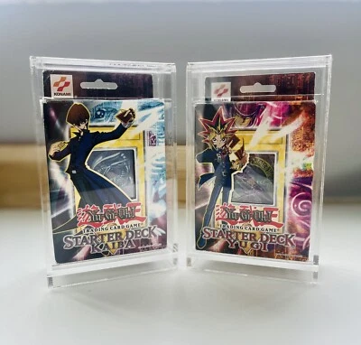 Yugioh Yugi Kaiba Protective Starter Deck Case. UV Protected Acrylic Case. - Image 1 of 4