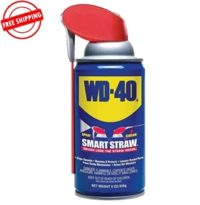 Original WD-40 Formula, Multi-Use Product With Smart Straw Sprays 2 Ways, Multi-