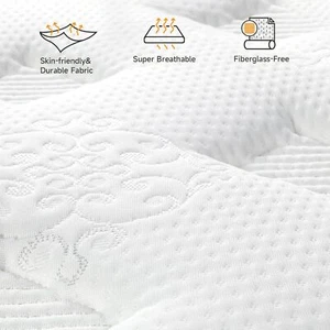 QUEEN Size Mattress, 10 Inch Hybrid Queen Mattress in a Box with Memory Foam - Picture 1 of 35