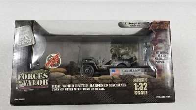 Sealed 2004 Forces of Valor 82203 U.S. Jeep Willys (Bastogne 1944) 1:32 - Image 1 of 4