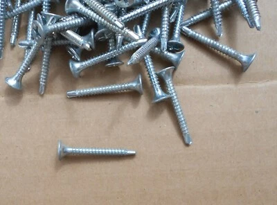 A granel 7,4 libras de tornillos para madera de panqueques Atlas de 1-1/4" con cabezal de accionamiento Phillips Foto 1 de 4