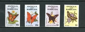 P367 Antigua 1994 Mariposas JUEGO CORTO 4v.   MNH - Imagen 1 de 1