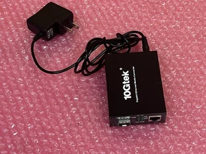 10Gtek Gigabit Ethernet Dual SC Media Converter, A7S2-33-1GX1GT-SFP - Picture 1 of 3