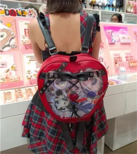 Mujeres Japonesas Lolita Itabag Transparente Muñeca Bolso de Mano Bolso Bandolera de Hombro - Imagen 1 de 13