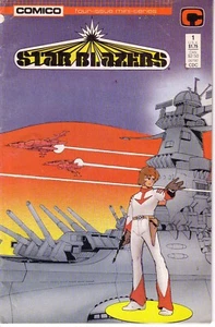 STAR BLAZERS #1 (VG-) 1987 COMICO COMICS - Picture 1 of 1