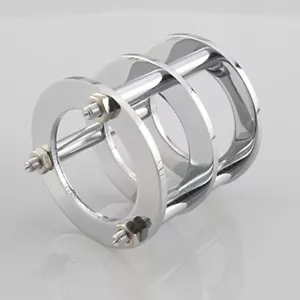 2 pz protezione tubo aspirapolvere placcato cromato per 12AX7 12AT7 - Foto 1 di 6