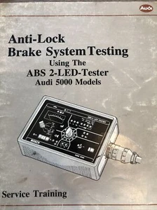 Audi Antilock Brake System Testing 1986 5000 Models - Picture 1 of 4