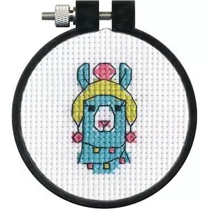 Counted Cross Stitch Kit ~ Dimensions Learn a Craft Llama #72-76091 - Picture 1 of 4