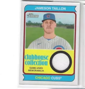 Jameson Taillon 2023 Topps Heritage Clubhouse Collection Jersey #CCR-JT - Picture 1 of 1