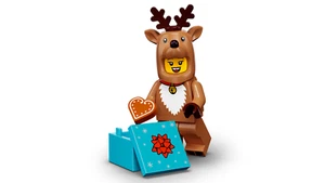 LEGO Series 23 Authentic Minifigures Minifig 71034 CMF ( CHRISTMAS REINDEER ) - Picture 1 of 2