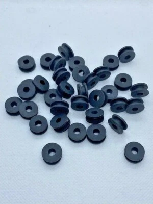 PIERCE PERFORMANCE INDUSTRIES Rubber Grommets 3/16" ID x 5/16" OD, 1/8" Groove (35 Pieces)