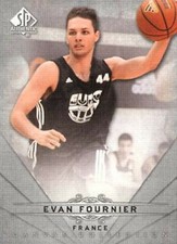 2012-13 SP Authentic Canvas Collection #CC42 Evan Fournier Denver Nuggets
