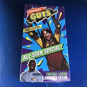 Vintage 1994 Nickelodeon GUTS All-Star Special VHS • SEALED • NEW Orange Tape - Picture 1 of 8