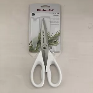New KitchenAid White Kitchen Scissors All Purpose Shears - Picture 1 of 3
