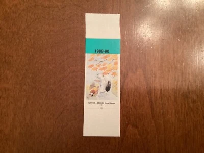 ICOLLECTZONE  US 1988-89 New York Non-Res Small Game Hunting Stamp XF NH - Image 1 of 2