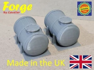 New 2 Pack Gas Fuel Petrol Tank Body OO HO Gauge 1:76 Scale Models Train Railway - Picture 1 of 7