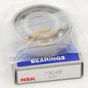 NUEVOS rodamientos de bolas de contacto angular NSK 7304B 20x52x15 mm 1 pieza #MO - Imagen 1 de 7