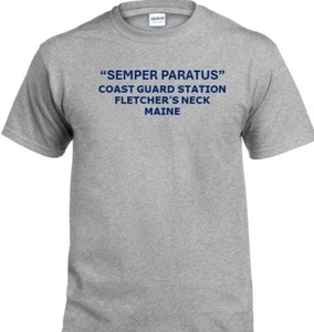 CAMISETA PT INDIVIDUAL SEMPER PARATUS*ESTACIÓN GUARDACOSTAS CUELLO FLETCHER *YO*INDIVIDUAL - Imagen 1 de 7