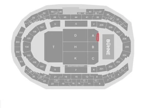 Simply Red Sitzplatz am Gang - 1. REIHE - Stuttgart 26.10.25 Block A Ticket - Bild 1 von 2