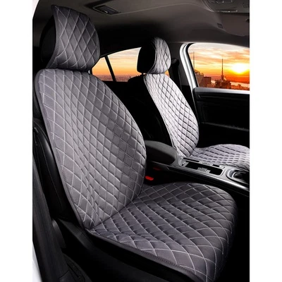 Cojines de Asiento Apto para Honda Jazz Desde Año Fab. 2002 IN Gris 2er Kit - Imagen 1 de 4