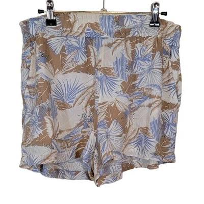 Pantalones Cortos Para Mujer Aerie Breezy Tropical Verano Cómodos Vacaciones Multicolor Talla Med Foto 1 de 4