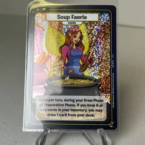 Soup Faerie FOIL OBL Season One Promo OBL01-05 Neopets Battledome TCG - Picture 1 of 2
