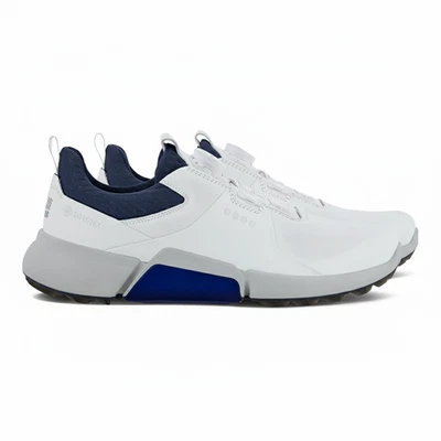 Zapatos de golf Ecco Biom Hybrid 4 para hombre blanco azul talla 47 EU 13-13,5 US 108214 Foto 1 de 2