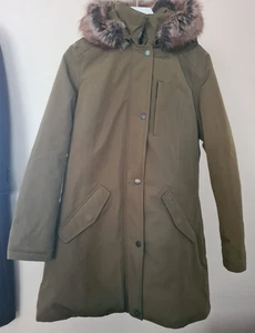Chaqueta con Capucha Impermeable Barbour Maya, Verde Nori Talla 10 £249.00 CA 208 - Imagen 1 de 20