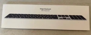 Magic Keyboard mit Touch ID und Ziffernblock (USB-C) - US Englisch - Schwarze Tasten - Bild 1 von 2