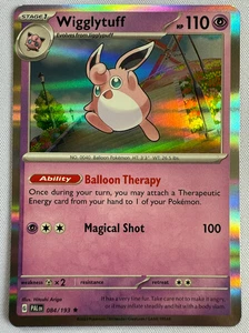 Wigglytuff 084/193 Sv02: Paldea Evolved Holo Rare Pokemon Card - Picture 1 of 8