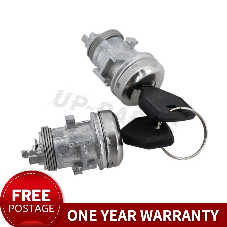 Fits 94-01 Ram 1500 2500 3500 2x Door Lock Cylinder Set W/ 2 Keys New 4723485 - Image 1 of 4