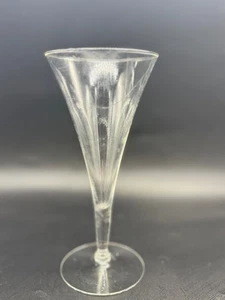 Klarglas, Sektglas 70er Jahre, 6 5/8" - Bild 1 von 6