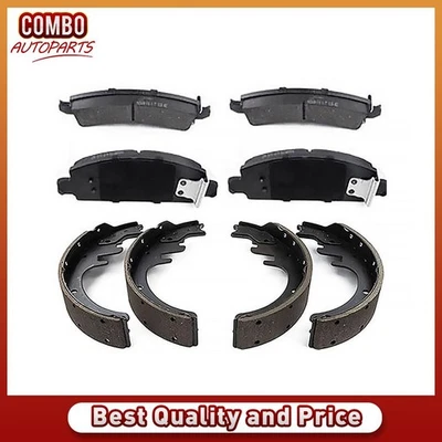 Pastillas de freno delanteras y traseras zapatas de tambor para 1976 1977 1978 1979 1980 Chevrolet G30 Foto 1 de 4