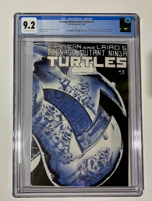 Teenage Mutant Ninja Turtles #2 • 1984 Mirage 1st Print • First April • CGC 9.2 - Image 1 of 2