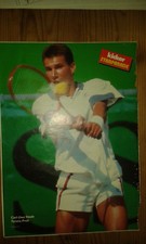 Carl-Uwe Steeb Davis Cup Kicker Starparade DIN A 4 Poster