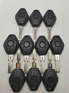 10*Key Shell for BMW X5 330Ci 330i 330xi 545i 645Ci 740Li 745i 760Li 760i LX8FZV - Picture 1 of 3