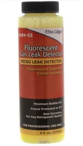 Nu-Calgon 4184-53 (botella de 8 onzas) Detector de fugas de gas fluorescente - Picture 1 of 1