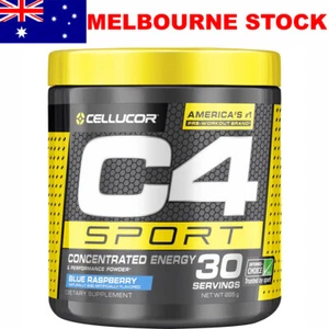 Cellucor C4 Sport Concentrated High Energy Blue Raspberry 30 Servings 285g - Picture 1 of 7