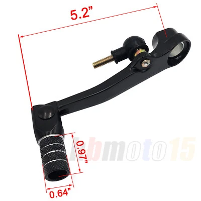 Black Gear Shift Lever 铝合金 适用于本田 CBR 600RR 2003 - 2004 摩托车 — 第 1/4 张图片