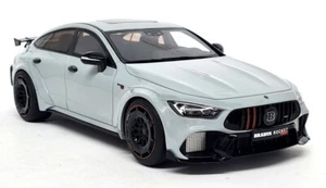 GTSpirit 1/18 - Brabus Rocket 900 AMG GT Base Grey 2021 Resin Scale Model Car - Picture 1 of 5