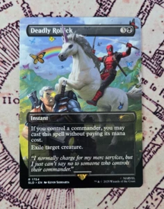 MTG Deadly Rolick Deadpool Secret Lair NM - Picture 1 of 1