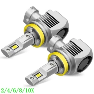 AUXITO H11 LED Headlight Kit Low Beam Bulb Super Bright Bulbs Free Return 2~10X - Picture 1 of 28