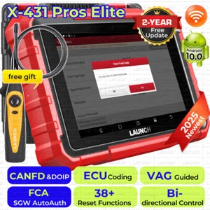 2025 LAUNCH X431 PRO Elite V + PRO5 OBD2 Scanner Car Diagnostic Tool Key Coding - Picture 1 of 10