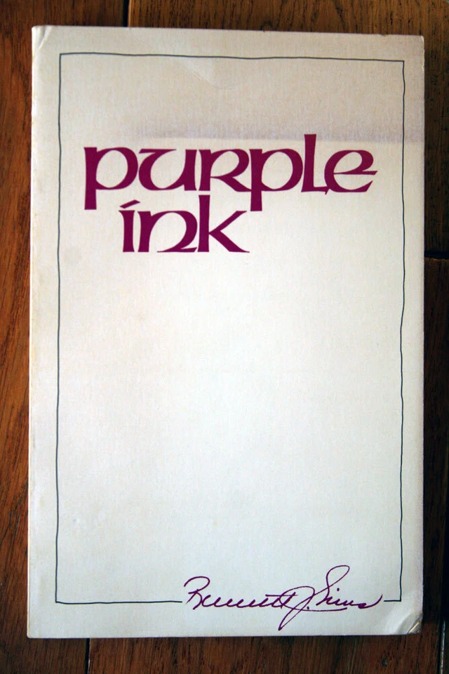 Purple Ink: Selection of Writings by Bennett J. Sims as Bishop of Atlanta 1982  Foto 1 de 1